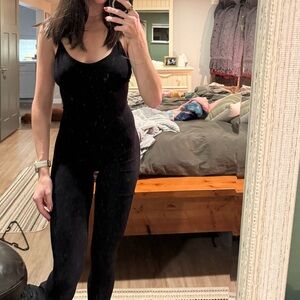 Free People Black Women's Jumpsuit